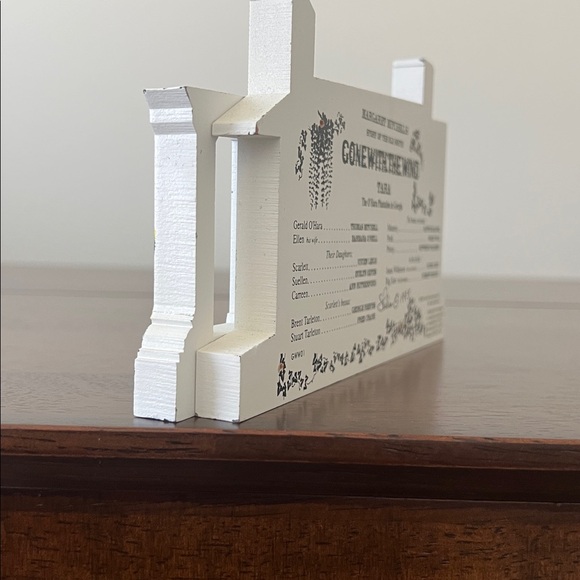 Gone with the Wind Decorative wooden collectors item - Picture 3 of 3